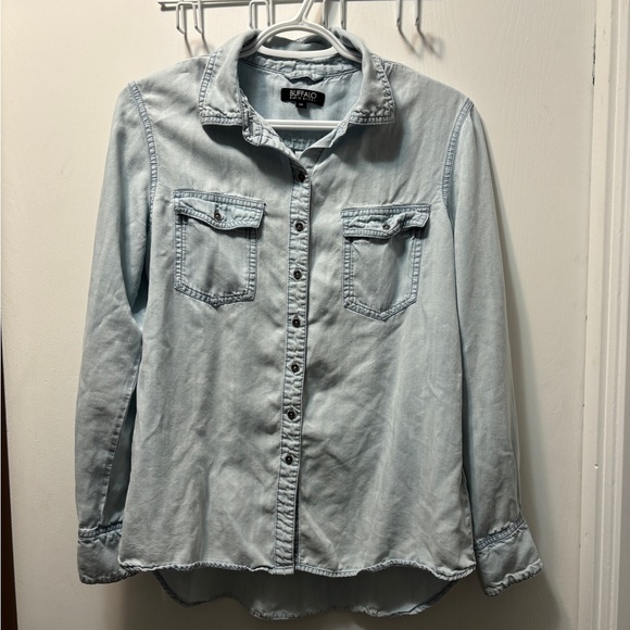 Buffalo Denim Shirt - SMALL - Picture 2 of 9